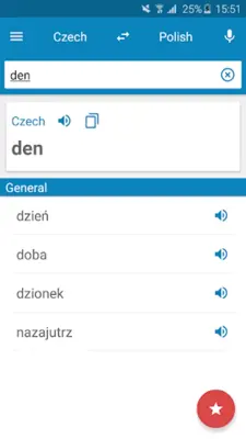 Czech-Polish Dictionary android App screenshot 7